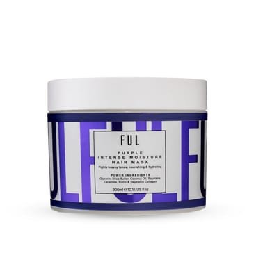 FUL FUL Purple Hair Mask 300Ml – Anti-Yellow Toning For Blonde, Silver & Bleached