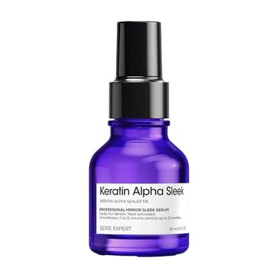 L'Oreal Professionnel L'Oreal Professionnel Keratin Alpha Sleek Hair Serum Anti Frizz, Smoothing & Glass Shine 50ml