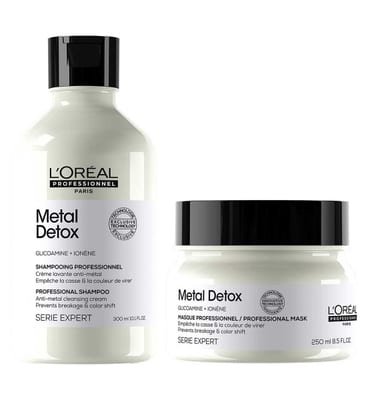 L'Oreal Professionnel L'Oreal Professionnel Serie Expert Metal Detox Shampoo & Hair Mask Duo