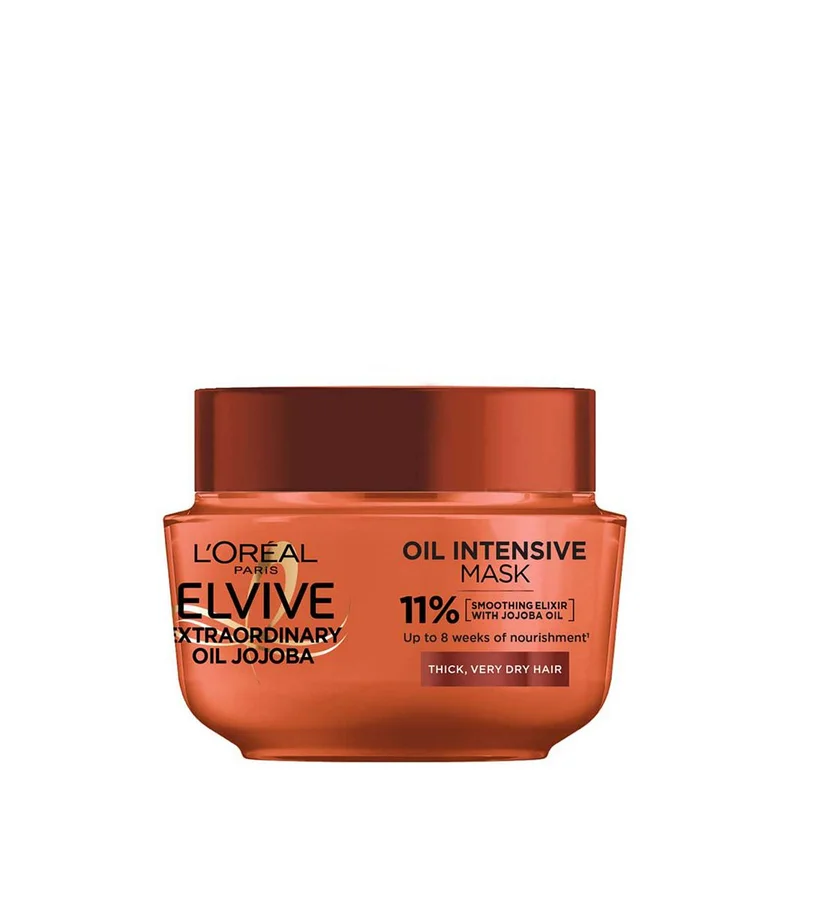 Loreal L'Oreal Elvive Extraordinary Oil Hair Mask Pot For Dry 300ml