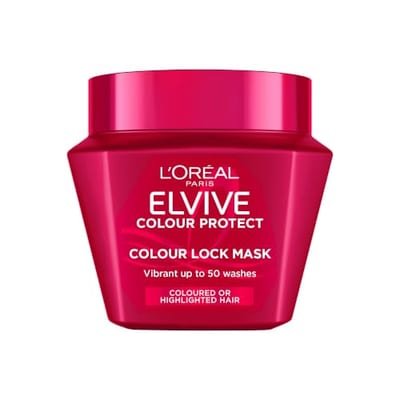 Loreal L'Oreal Paris Elvive Colour Protect Hair Mask, For Coloured Or Highlighted Hair, 300ml