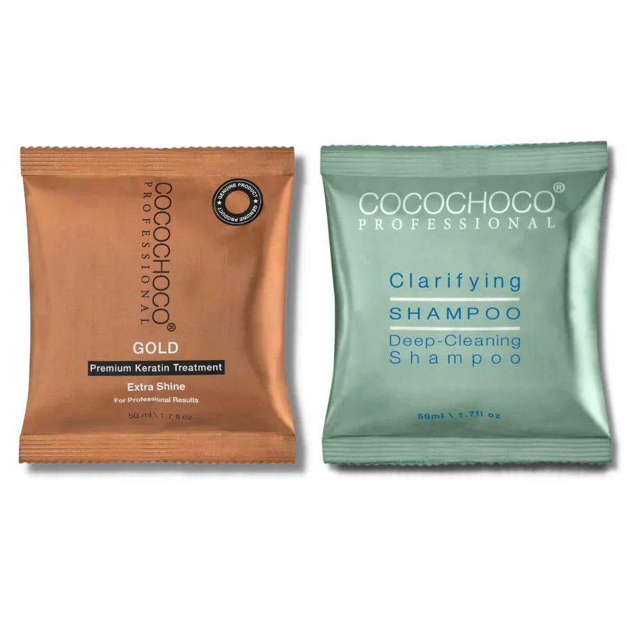 Nanobeauty Nanobeauty Cocochoco Gold Brazilian Keratin Hair Treatment KIT