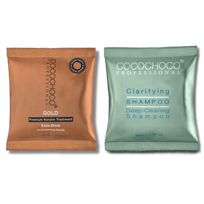 Nanobeauty Nanobeauty Cocochoco Gold Brazilian Keratin Hair Treatment KIT
