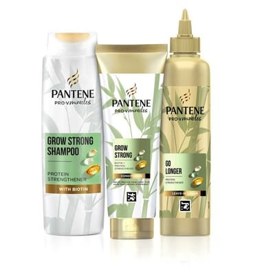 Pantene Pantene Grow Strong Bundle – Shampoo, Conditioner & Hair Treatment
