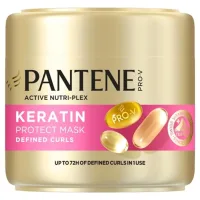 Pantene Pantene Pro-V Defined Curls Keratin Protect Hair Mask 300Ml For Frizzy, Unruly