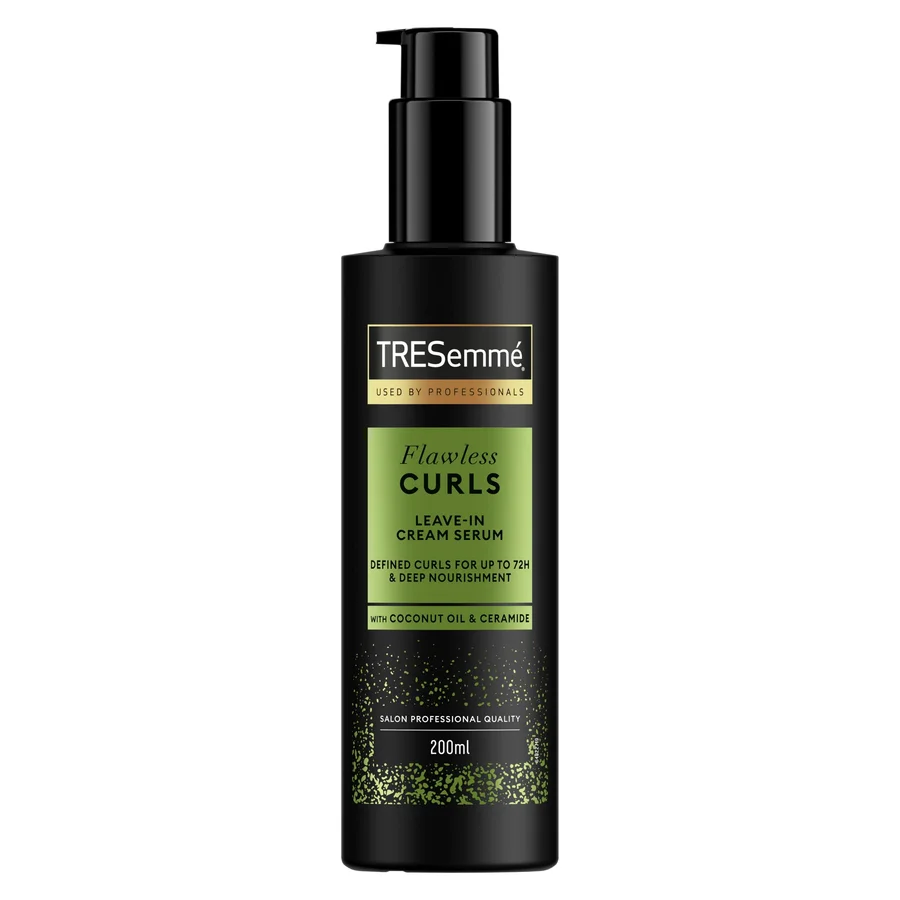 TRESemmé TRESemmé Flawless Curls Leave-In Cream Hair Serum hair treatment with Coconut Oil & Ceramide for deep nourishment & up to 72-hour curl definition