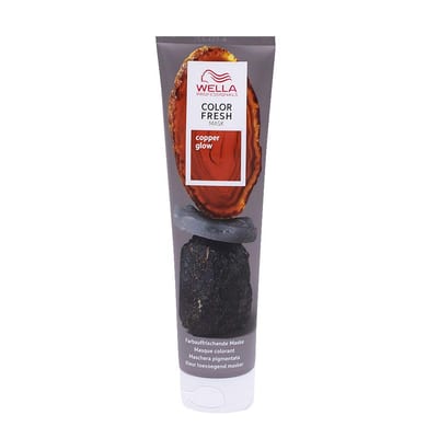 Wella Professionals Wella Professionals Color Fresh Mask Copper Glow - Hair Treatment to Revitalise and Change Hair Colour - Nourishing Tint with Avocado Oil - for Medium Blonde