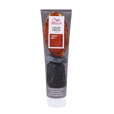 Wella Professionals Wella Professionals Color Fresh Mask Copper Glow - Hair Treatment to Revitalise and Change Hair Colour - Nourishing Tint with Avocado Oil - for Medium Blonde