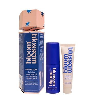 Bloom and Blossom Bloom And Blossom Snow Day Calming Sleep Spray & Age-Defying Hand Cream Cracker
