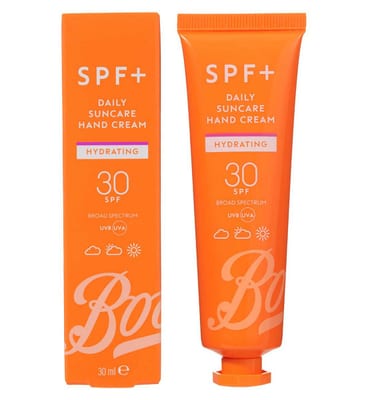 Boots Boots Spf+ Hydrating Hand Cream Spf30 30Ml