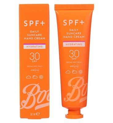Boots Boots Spf+ Hydrating Hand Cream Spf30 30Ml