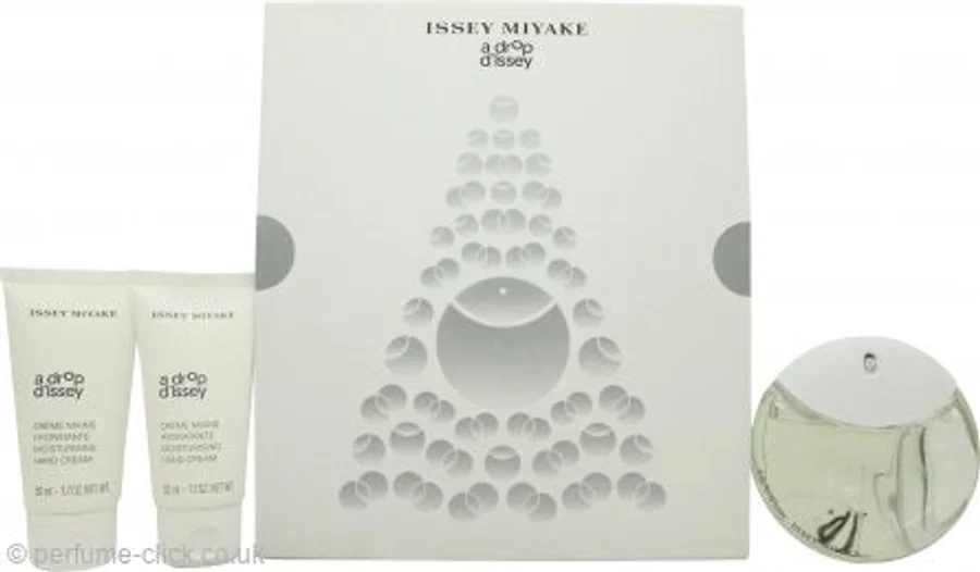 Issey Miyake Issey Miyake A Drop d'Issey Gift Set 50ml EDP + 2 x 50ml Hand Cream
