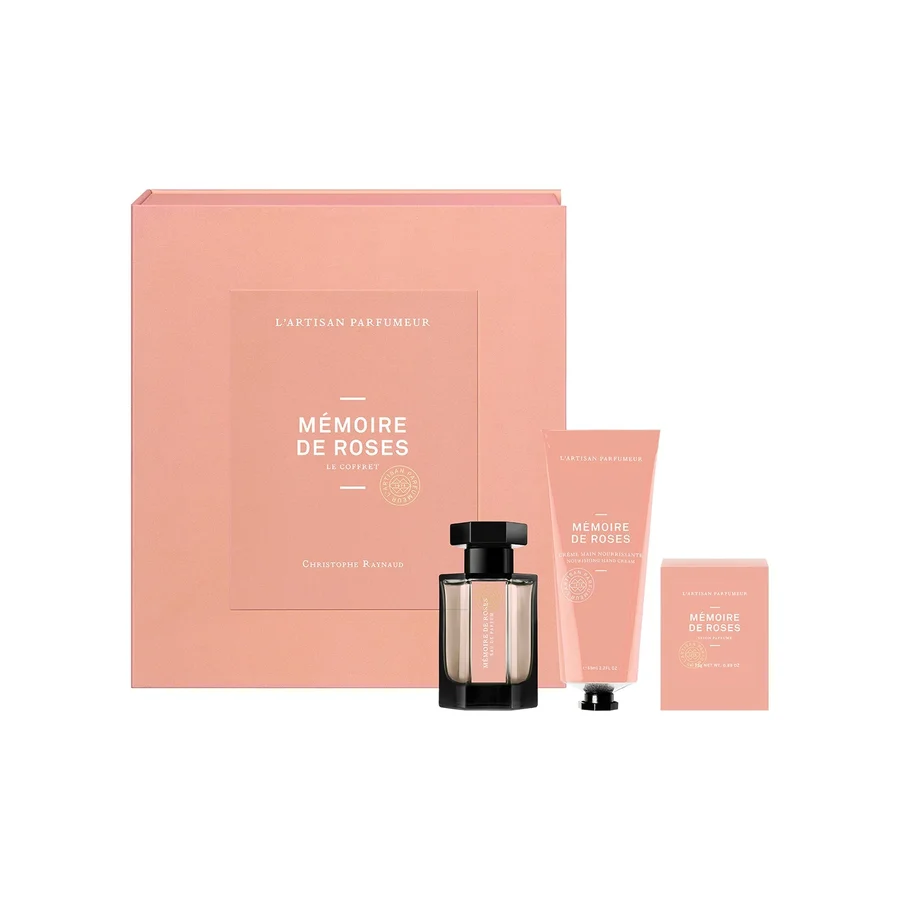 L'Artisan Parfumeur L'Artisan Parfumeur Mémoire de Roses Gift Set: EDP Spray 50ml + Soap 25g + Hand Cream 65ml