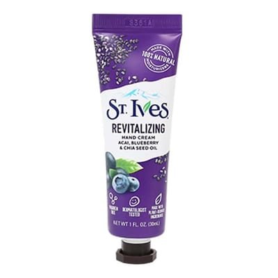 St Ives St. Ives Revitalising Hand Cream - Acai, Blueberry & Chia Seed Oil