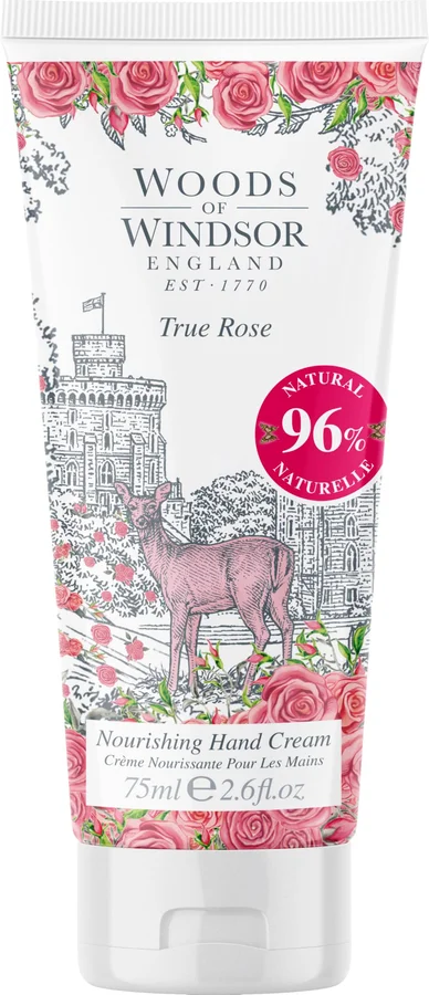 Woods of Windsor Woods of Windsor True Rose Hand Cream 75ml