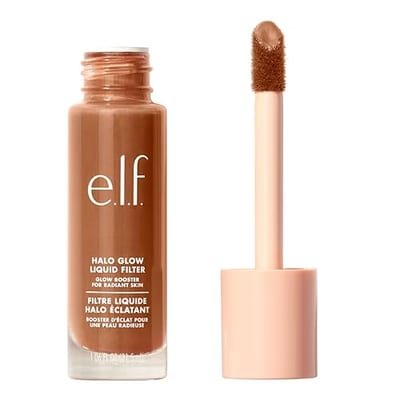 E.L.F E.L.F . Halo Glow Liquid Filter Highlighter in 6 tan/deep, 32ml