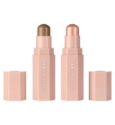 Fenty Beauty Fenty Beauty Mini Match Stix Duo Contour + Highlighter Set Ebony And Crownd in Crown'd