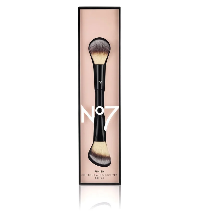 NO7 No7 Contour And Highlighter Brush