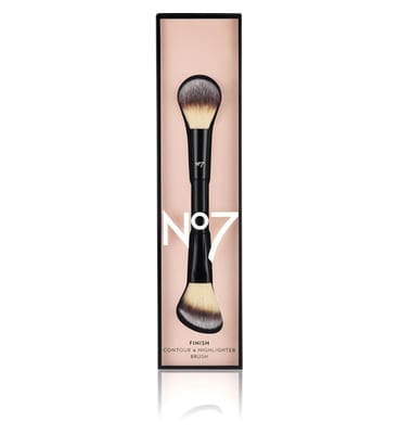 NO7 No7 Contour And Highlighter Brush