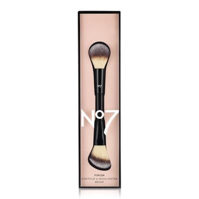 NO7 No7 Contour And Highlighter Brush