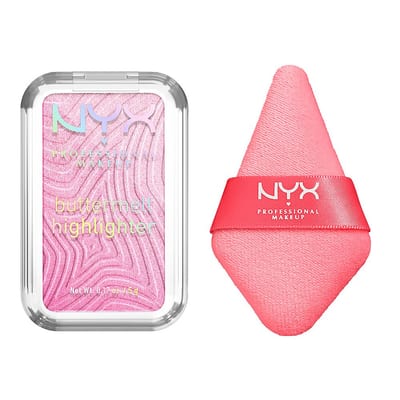 NYX Professional Makeup NYX Professional Makeup Nyx Buttermelt Highlighter U Butta Werk & Wondersnatch Face Powder Puff Duo Bundle