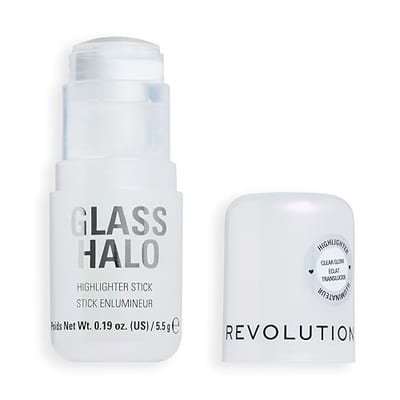 Revolution Revolution Glass Halo Highlighter Stick Clear Glow 4.5g