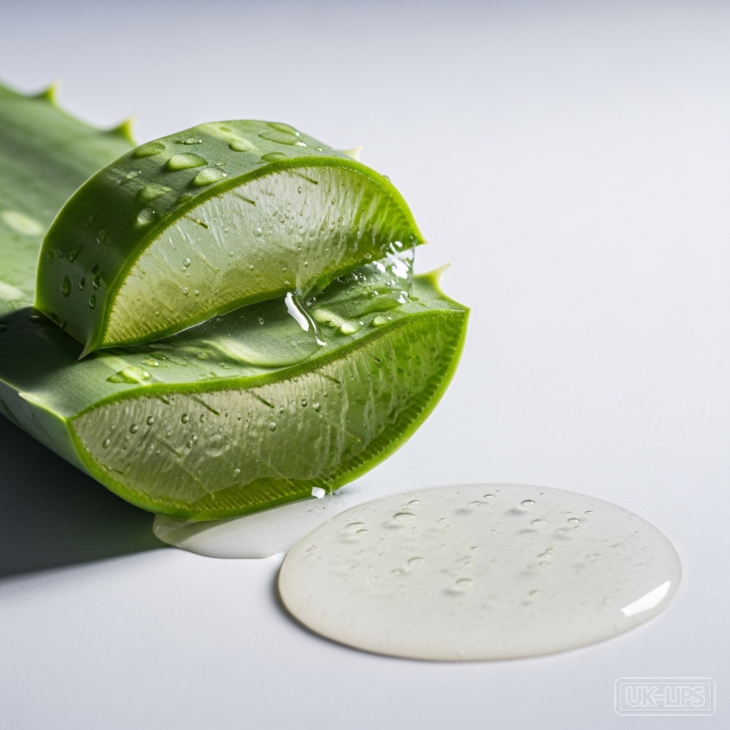 Aloe leaf juice — Aloe leaf juice is obtained from the inner gel of the leaves of the Aloe vera plant, a … | UK Lips ingredient guide