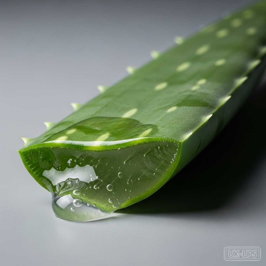 Aloe Vera Leaf — Aloe Vera Leaf is obtained from the inner gel of the leaves of the Aloe barbadensis mil… | UK Lips ingredient guide