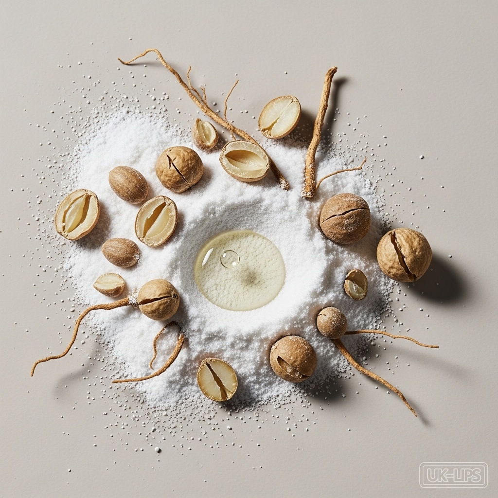 Aluminium Starch Octenylsuccinate — It is derived from starch obtained from maize (corn), a common plant source, which is c… | UK Lips ingredient guide