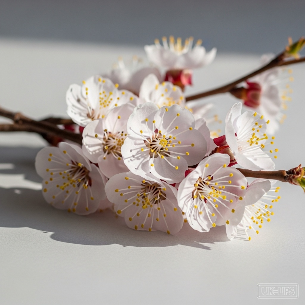 Apricot Blossom — Apricot Blossom comes from the delicate white-to-pink flowers of the Prunus armeniaca t… | UK Lips ingredient guide