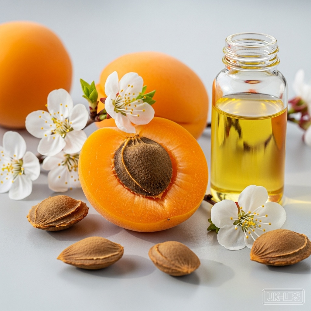 Apricot — Apricot kernel oil is cold-pressed from the seeds (kernels) of the apricot fruit, Prunu… | UK Lips ingredient guide