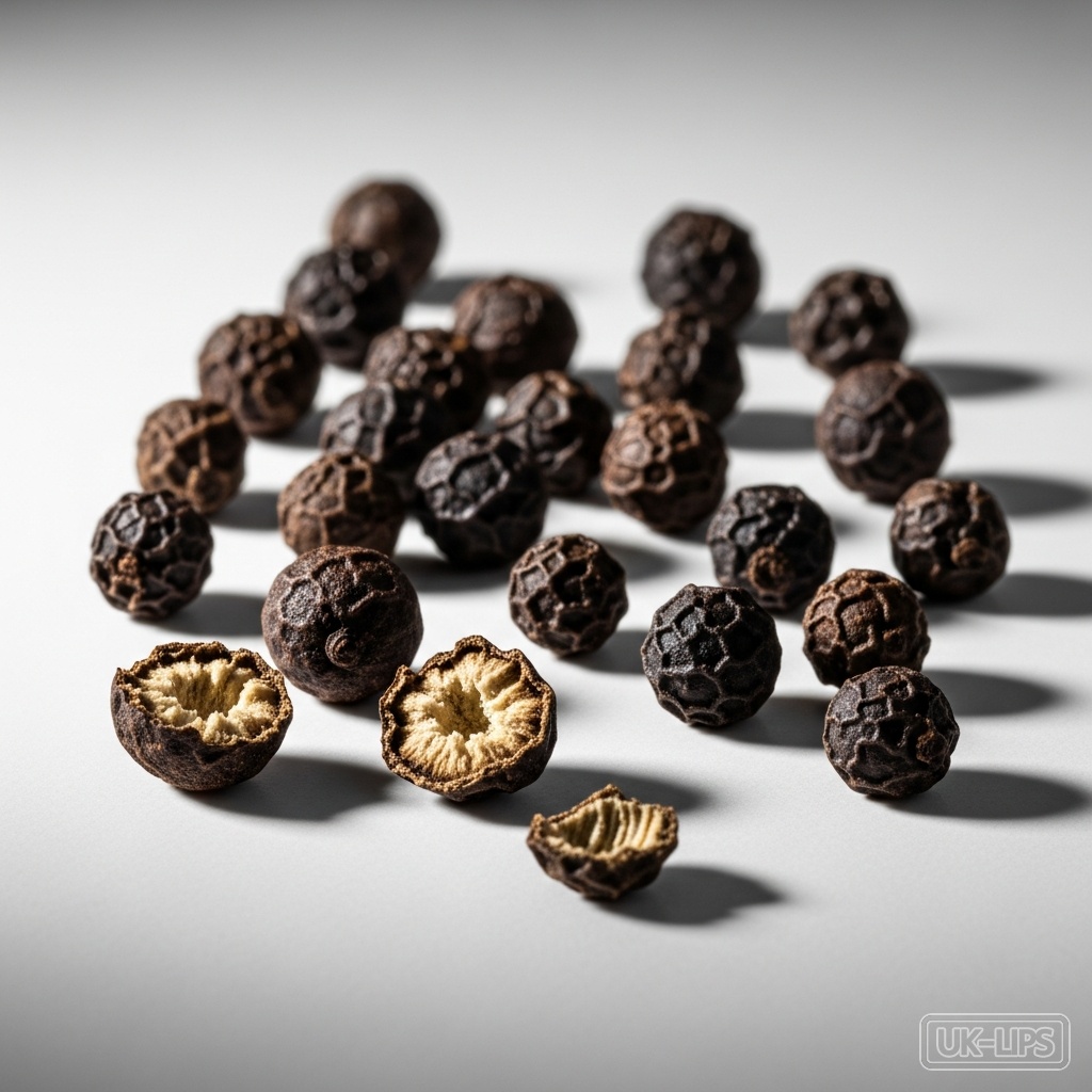 Black Pepper — Black pepper comes from the small, dried, unripe fruits (peppercorns) of the Piper nigr… | UK Lips ingredient guide