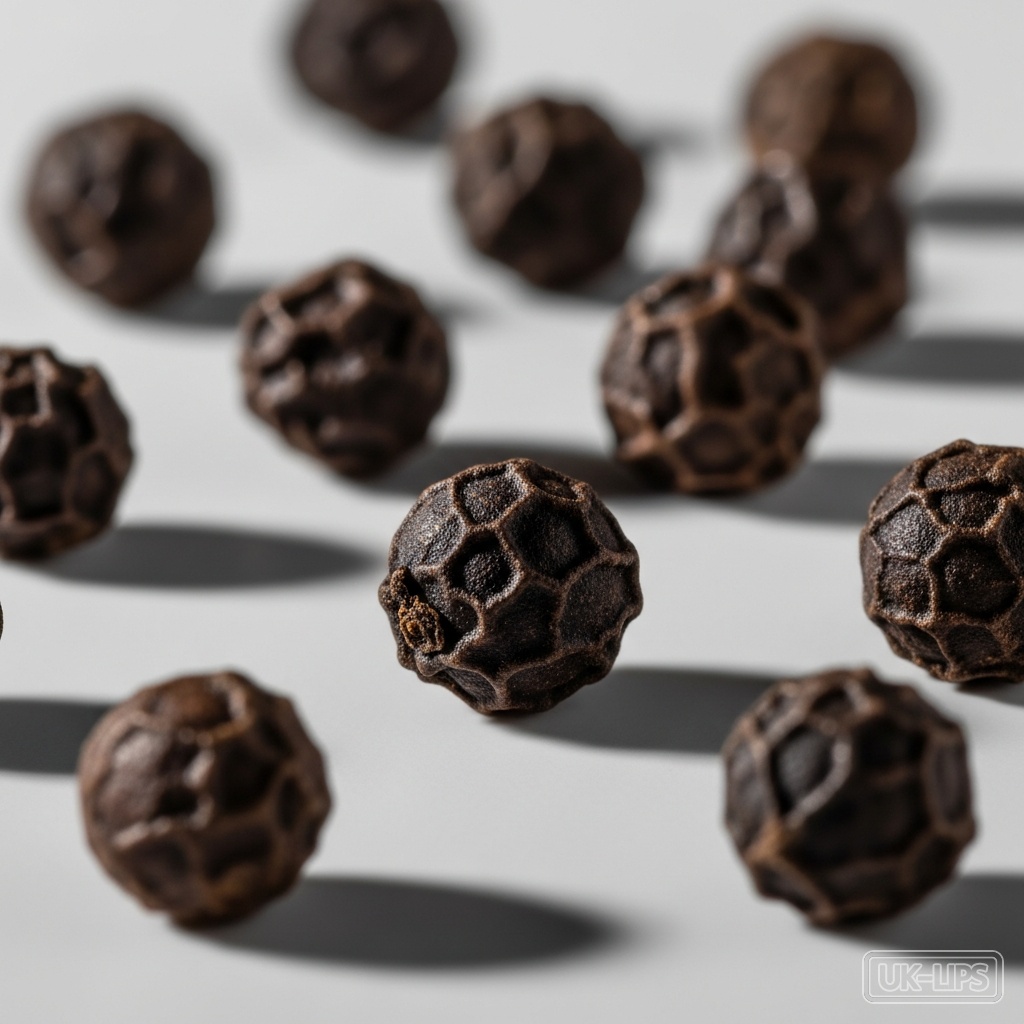 Black Peppercorn — Black peppercorns are the unripe berries of the Piper nigrum vine, a perennial climbing… | UK Lips ingredient guide
