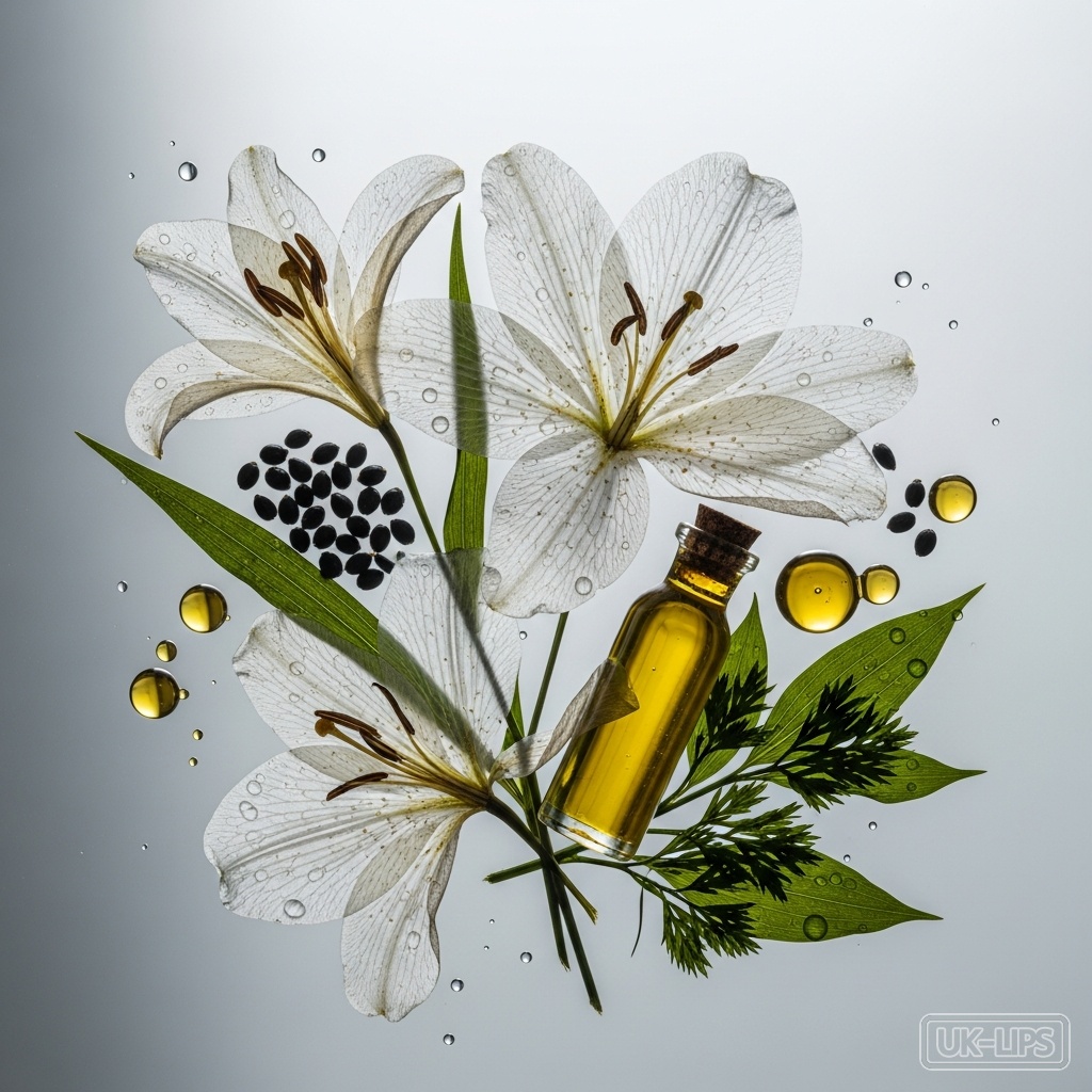 Brand: Madonna — Madonna lily seed oil is obtained from the seeds of Lilium candidum, a beautiful white … | UK Lips ingredient guide