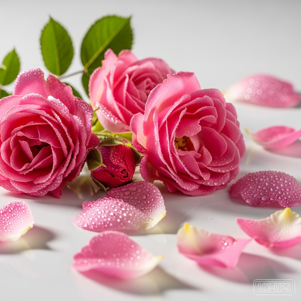 Bulgarian rose — Bulgarian rose comes from the petals of the Rosa damascena, a fragrant pink rose cultiv… | UK Lips ingredient guide