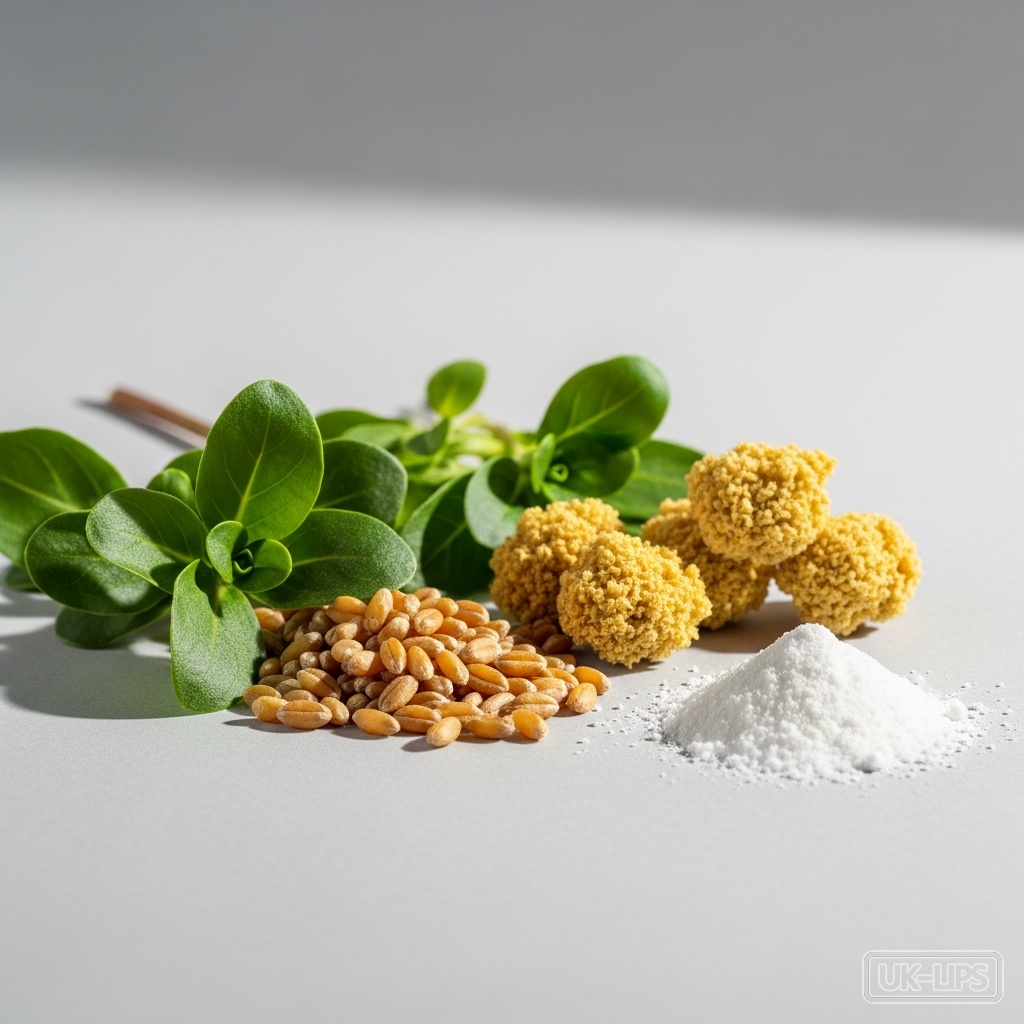 Calcium Pantothenate — Commercially produced by combining pantothenic acid (naturally occurring in plants, gra… | UK Lips ingredient guide