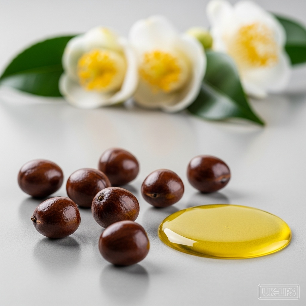 Camellia Japonica Seed Oil — Camellia Japonica Seed Oil is cold-pressed from the seeds of the Camellia japonica plan… | UK Lips ingredient guide
