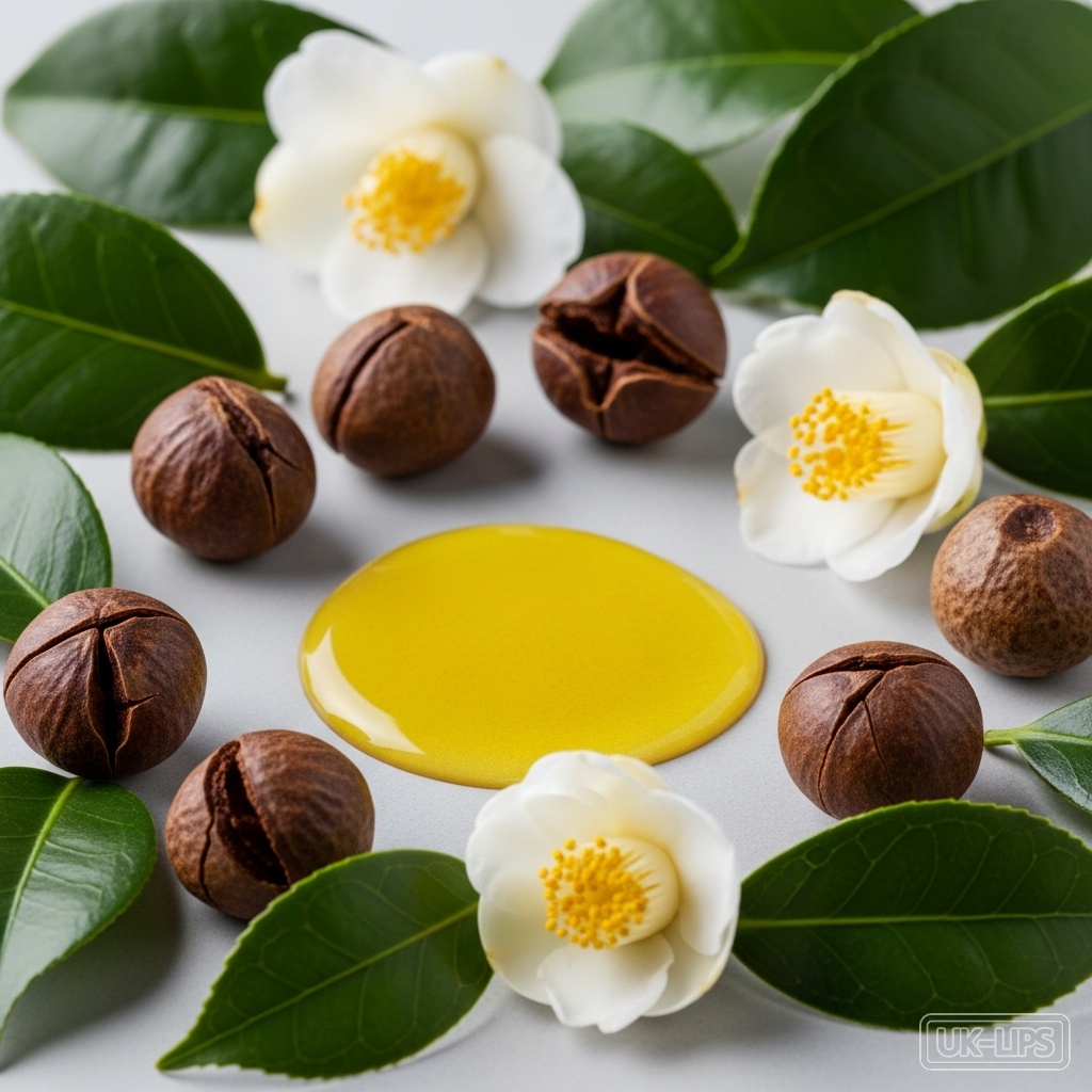 Camellia Oleifera Seed Oil — Camellia Oleifera Seed Oil is obtained by cold-pressing the seeds of the Camellia oleif… | UK Lips ingredient guide