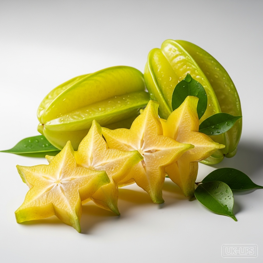 Carambola (Star Fruit) — Carambola is the fruit of Averrhoa carambola, a small evergreen tree native to tropical… | UK Lips ingredient guide