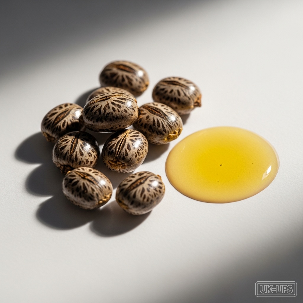 Castor Seed Oil — Castor seed oil is a vegetable oil pressed from the seeds of the castor bean plant (Ric… | UK Lips ingredient guide