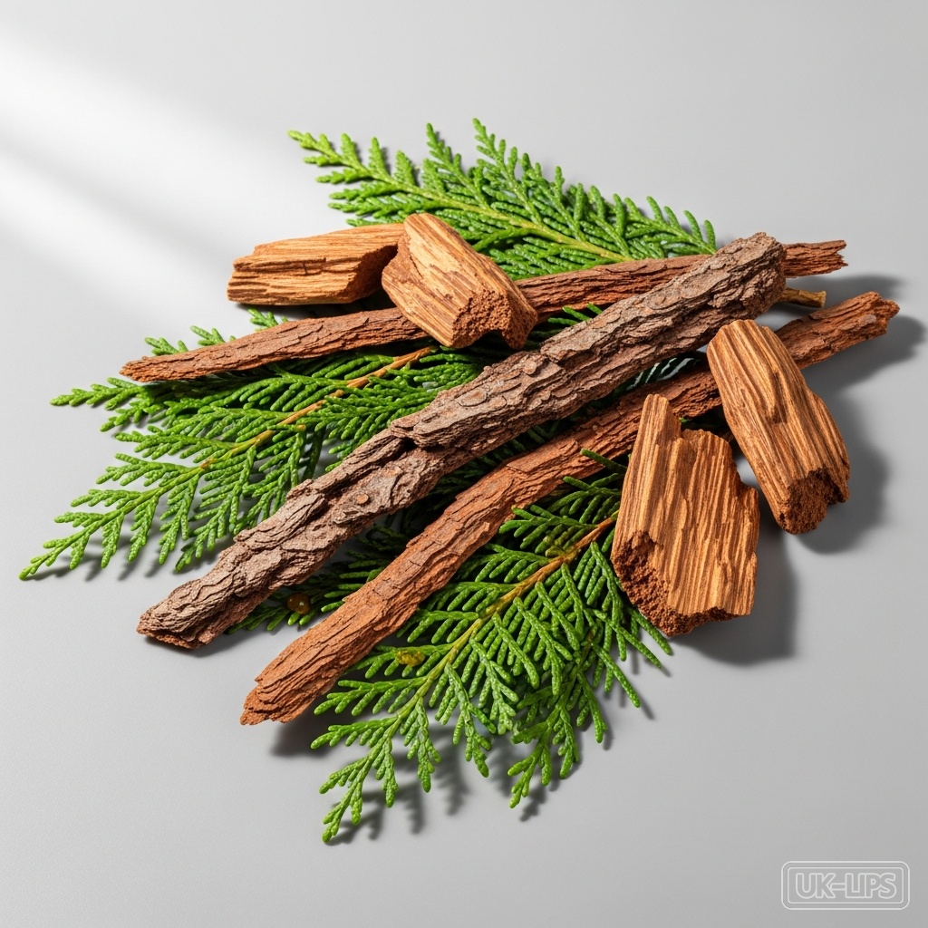 Cedar — Cedar comes from the needles, bark and wood of various cedar trees, most commonly the A… | UK Lips ingredient guide