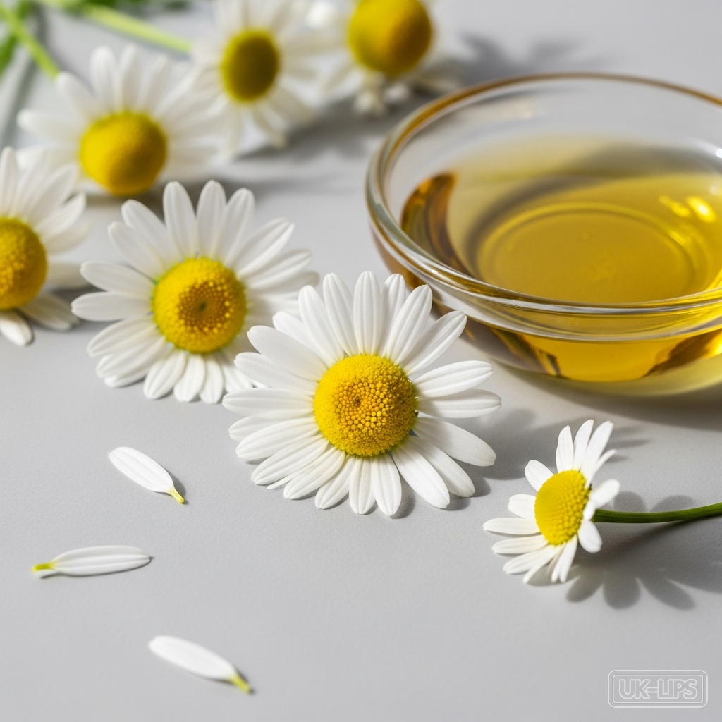 Chamomile Extract — Chamomile Extract is derived from the flowers of the chamomile plant, most commonly Mat… | UK Lips ingredient guide