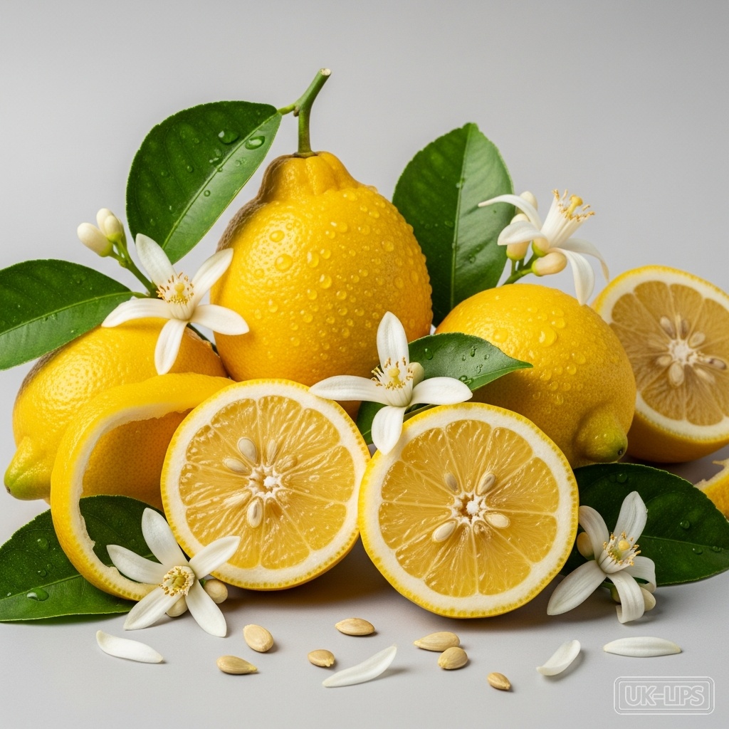 Citron / lemon extract (Citrus limon) — Citron or lemon extract comes from the fruit of the Citrus limon tree, a small evergree… | UK Lips ingredient guide