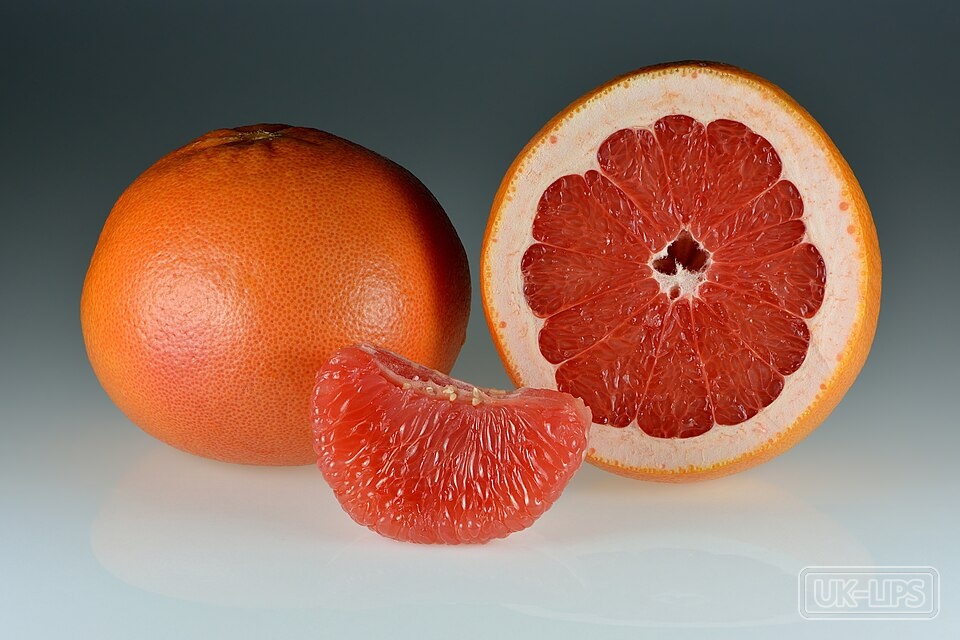 Citrus Grandis (Grapefruit) Peel Oil — Citrus Grandis (Grapefruit) Peel Oil is cold-pressed from the outer rind of the grapefr… | UK Lips ingredient guide
