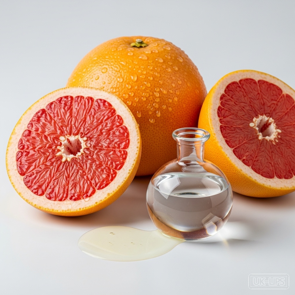 Citrus Paradisi Peel Oil — Citrus Paradisi Peel Oil is obtained by cold-pressing the outer rind of the grapefruit,… | UK Lips ingredient guide