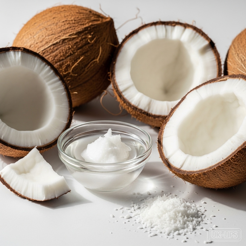 Coconut — Coconut is obtained from the fruit of the coconut palm (Cocos nucifera), a tropical tre… | UK Lips ingredient guide