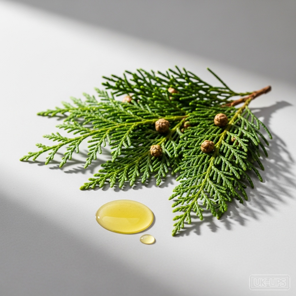 Cypress — Cypress essential oil is steam-distilled from the needles, twigs and cones of the Cupre… | UK Lips ingredient guide
