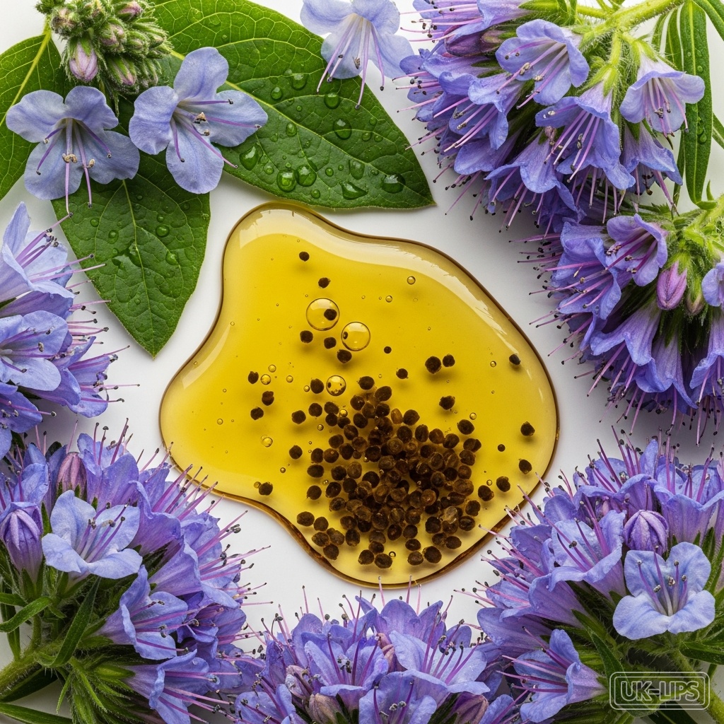 Echium Platagineum Oil — Echium Plantagineum Oil is cold-pressed from the seeds of the Echium plantagineum flowe… | UK Lips ingredient guide