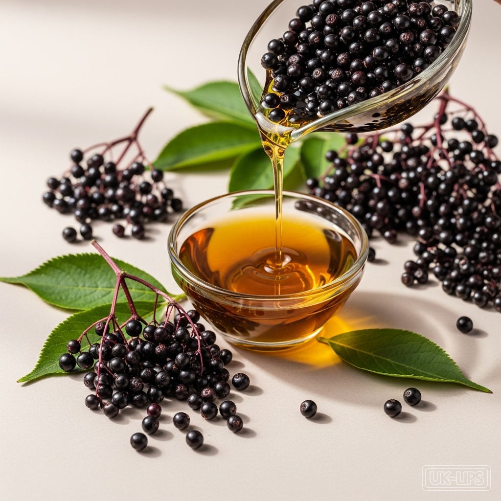 Elderberry Oil — Elderberry oil is cold-pressed from the dark purple berries of the Sambucus nigra plant… | UK Lips ingredient guide