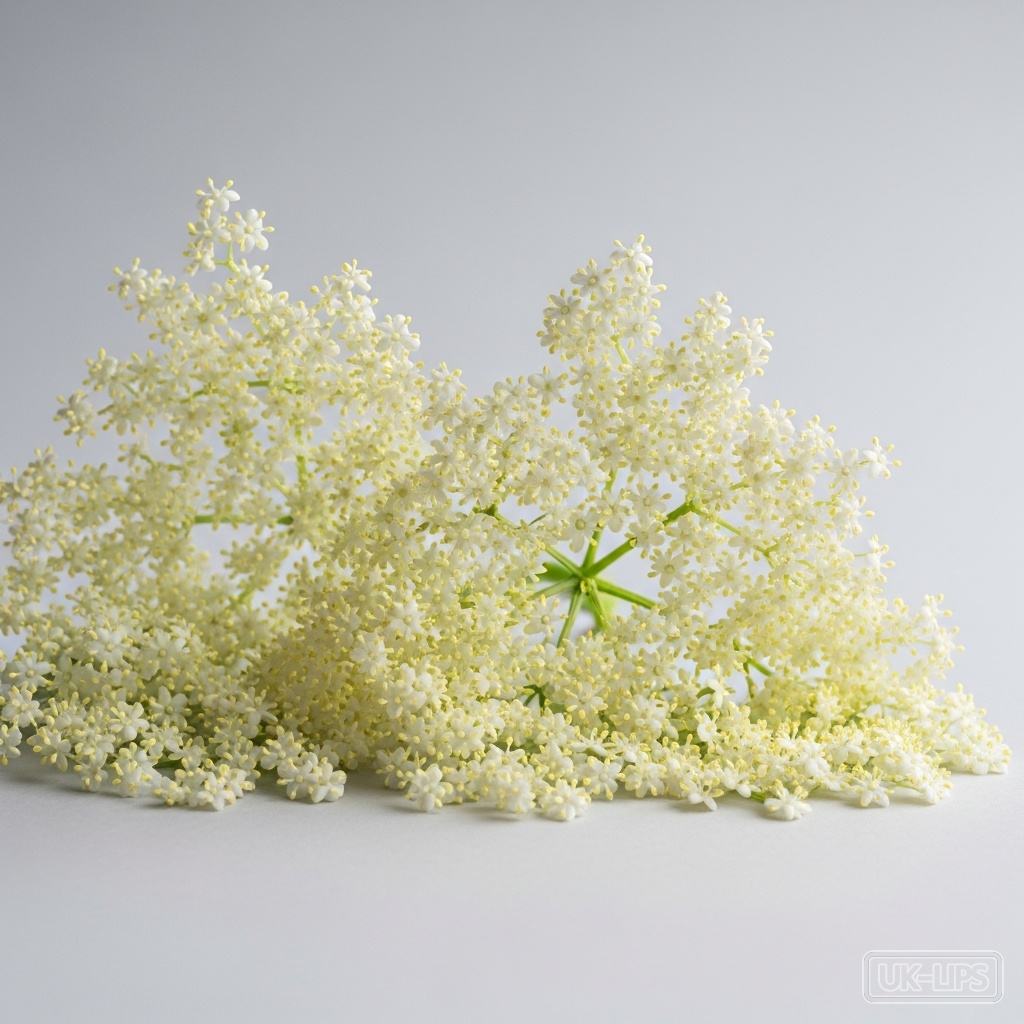 Elderflower — Elderflower comes from the creamy-white blossoms of the elder tree (Sambucus nigra), a … | UK Lips ingredient guide